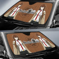 Kurisu Makise Car Sunshade Custom Main Hero Car Accessories - Gearcarcover - 2