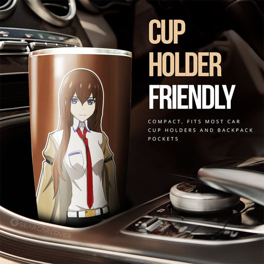 Kurisu Makise Tumbler Cup Custom Main Hero Car Accessories - Gearcarcover - 2