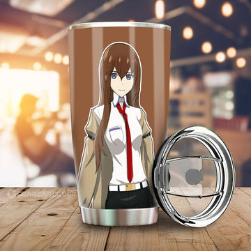 Kurisu Makise Tumbler Cup Custom Main Hero Car Accessories - Gearcarcover - 1