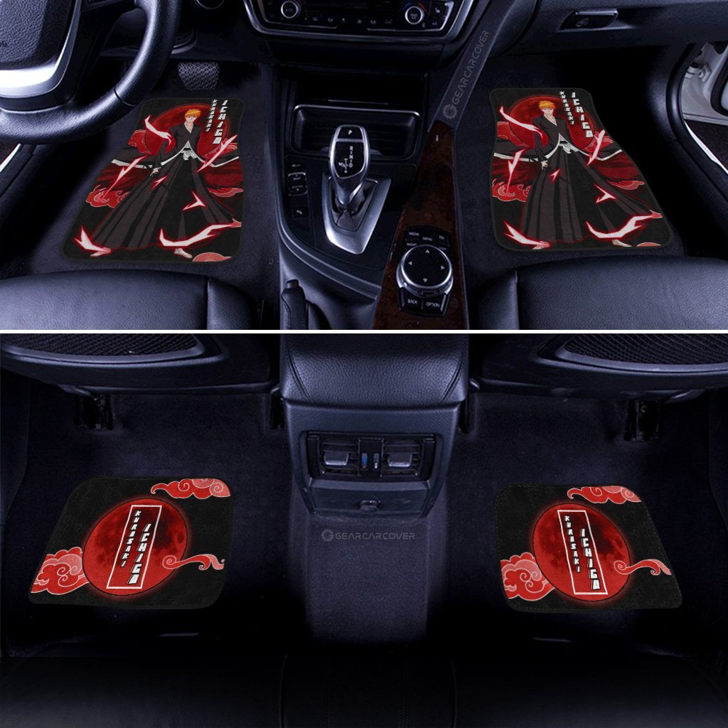 Kurosaki Ichigo Car Floor Mats Custom Bleach Car Interior Accessories - Gearcarcover - 3