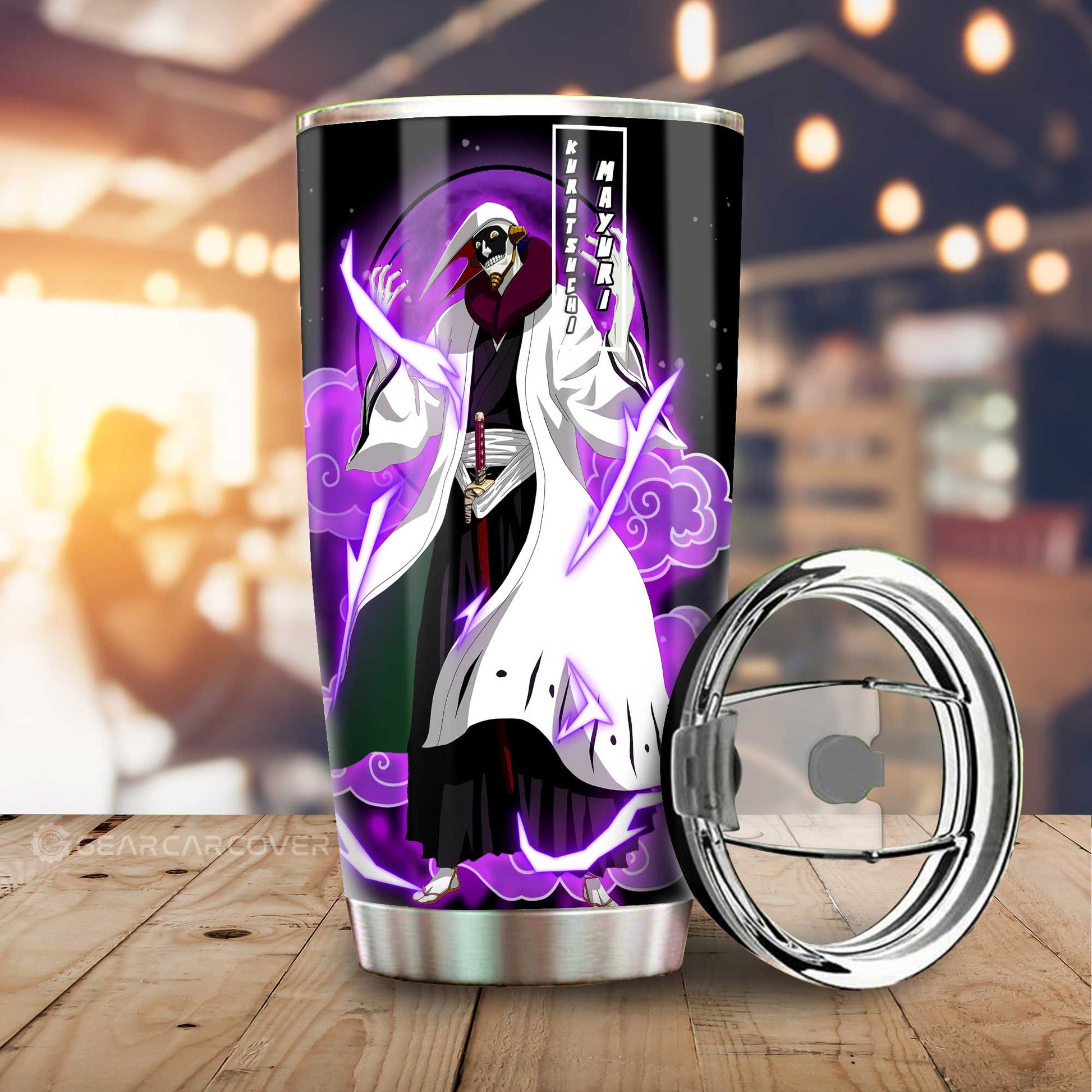 Kurotsuchi Mayuri Tumbler Cup Custom Bleach Car Interior Accessories - Gearcarcover - 1