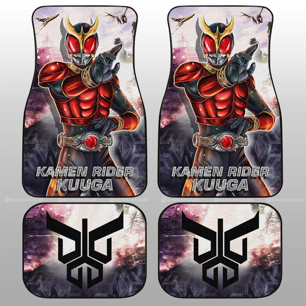 Kuuga Car Floor Mats Custom Kamen Rider Car Accessories - Gearcarcover - 1