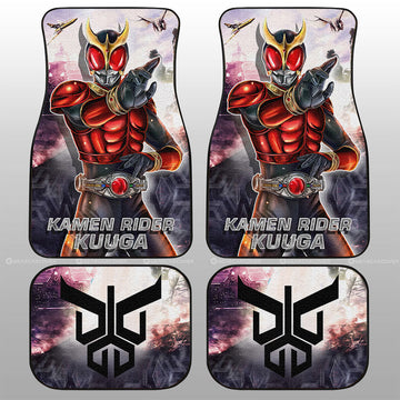 Kuuga Car Floor Mats Custom Kamen Rider Car Accessories - Gearcarcover - 1