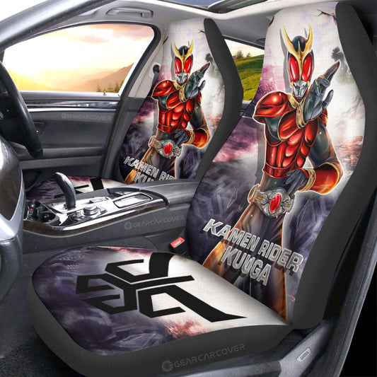 Kuuga Car Seat Covers Custom Kamen Rider Car Accessories - Gearcarcover - 1