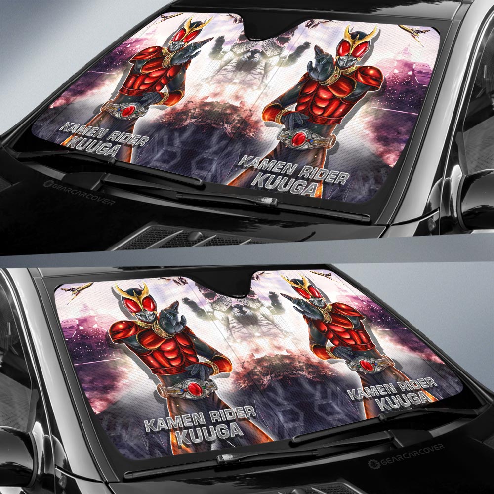 Kuuga Car Sunshade Custom Kamen Rider Car Accessories - Gearcarcover - 2