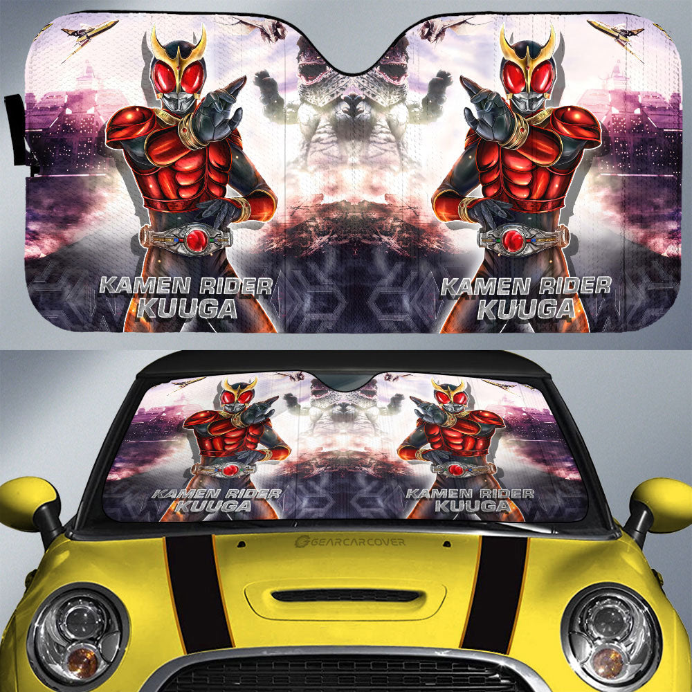 Kuuga Car Sunshade Custom Kamen Rider Car Accessories - Gearcarcover - 1