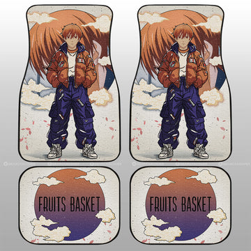 Kyo Sohma Car Floor Mats Anime Collection - Gearcarcover - 1
