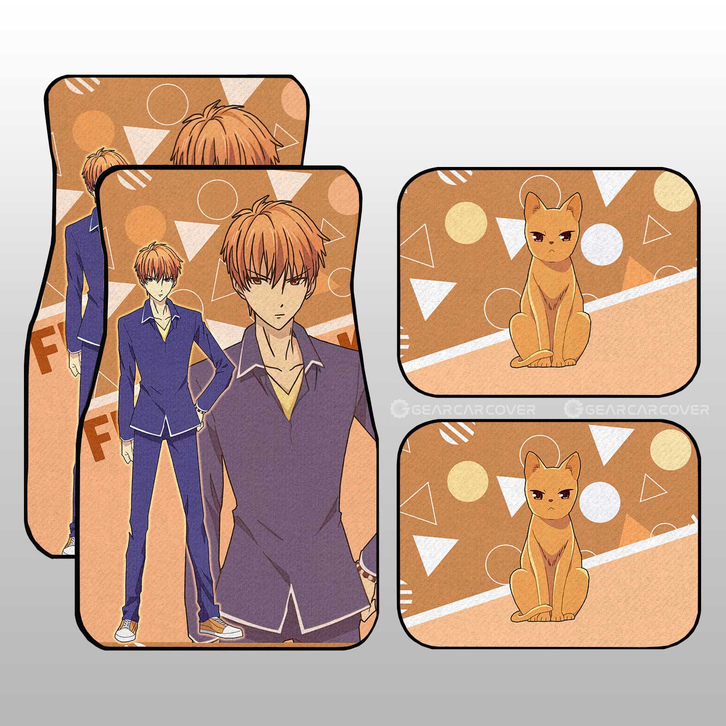 Kyo Sohma Car Floor Mats Custom Car Accessories - Gearcarcover - 1