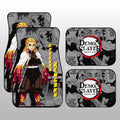 Kyojuro Rengoku Car Floor Mats Custom Mix Mangas - Gearcarcover - 1