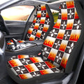 Kyojuro Rengoku Car Seat Covers Custom Anime Car Accessories - Gearcarcover - 1