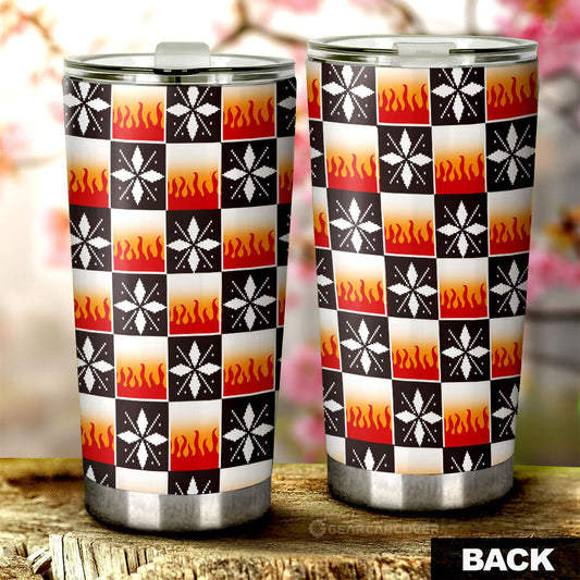 Kyojuro Rengoku Tumbler Cup Custom Anime Car Accessories - Gearcarcover - 2