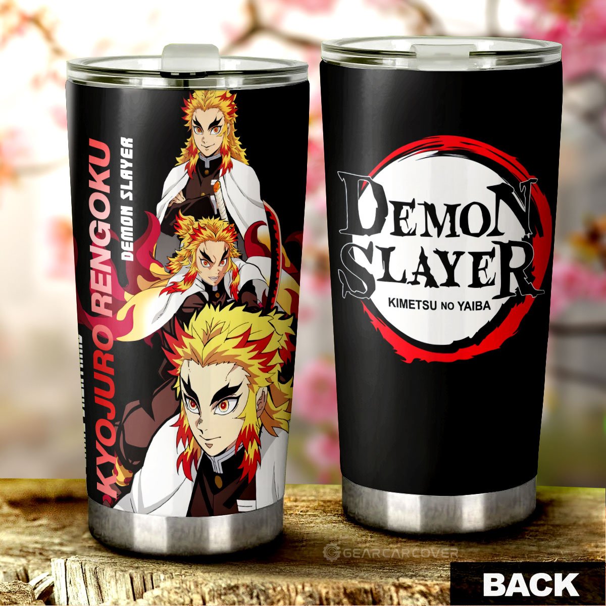 Kyojuro Rengoku Tumbler Cup Custom - Gearcarcover - 3