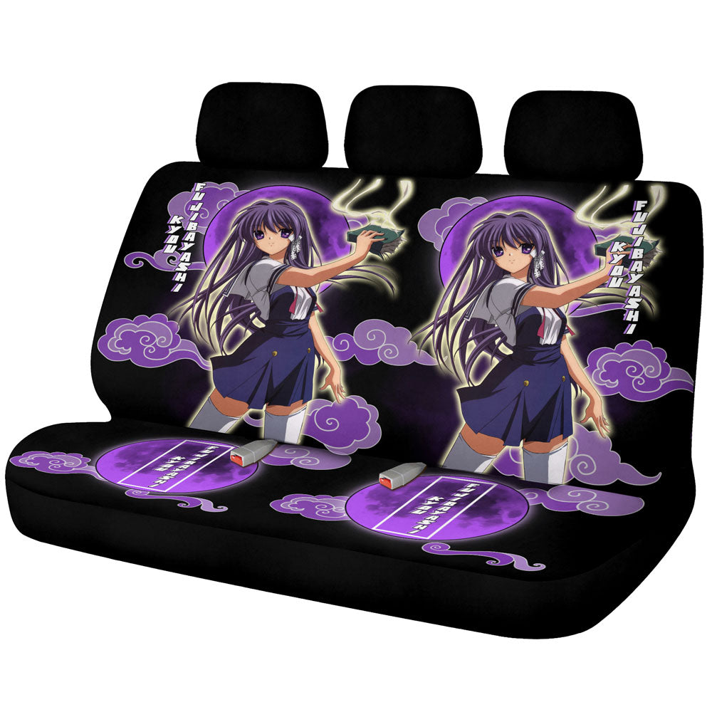 Kyou Fujibayashi Car Back Seat Covers Custom Car Accessories - Gearcarcover - 1