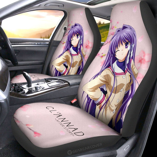 Kyou Fujibayashi Car Seat Covers Custom Car Accessories - Gearcarcover - 2
