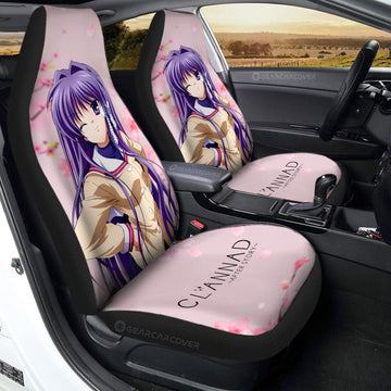 Kyou Fujibayashi Car Seat Covers Custom Car Accessories - Gearcarcover - 1