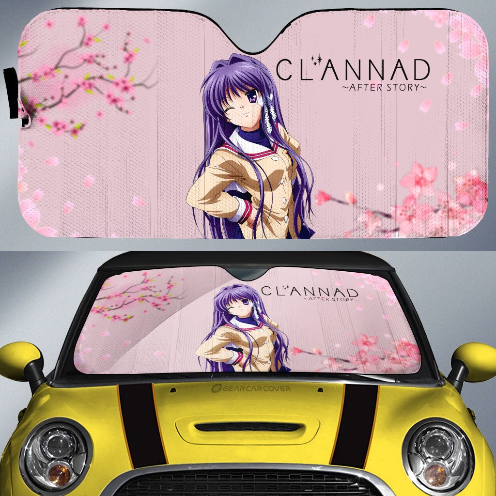 Kyou Fujibayashi Car Sunshade Custom Car Accessories - Gearcarcover - 1