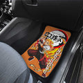 Kyoujuro Rengoku Car Floor Mats Custom Car Accessories - Gearcarcover - 3