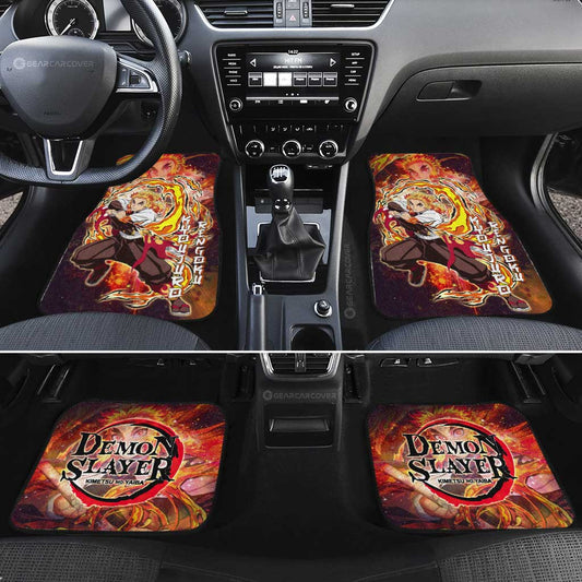 Kyoujuro Rengoku Car Floor Mats Custom Characters Car Accessories - Gearcarcover - 2