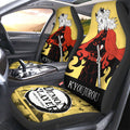 Kyoujuro Rengoku Car Seat Covers Custom Car Accessories - Gearcarcover - 1