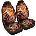 Kyoujuro Rengoku Car Seat Covers Custom Demon Slayer Car Accessories For Fans - Gearcarcover - 3
