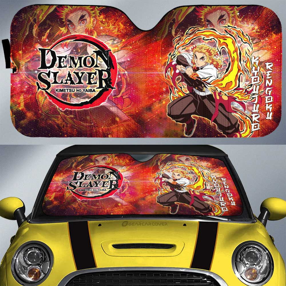 Kyoujuro Rengoku Car Sunshade Custom Characters Car Accessories - Gearcarcover - 1