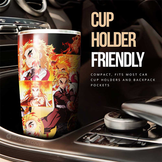 Kyoujuro Rengoku Tumbler Cup Custom - Gearcarcover - 2