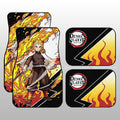 Kyoujurou Rengoku Car Floor Mats Custom Car Accessories - Gearcarcover - 1
