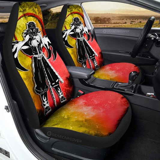 Kyoujurou Rengoku Car Seat Covers Custom Car Accessories - Gearcarcover - 2