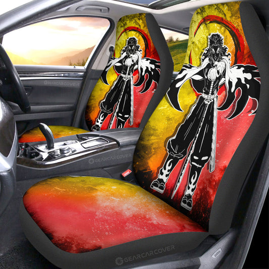 Kyoujurou Rengoku Car Seat Covers Custom Car Accessories - Gearcarcover - 1
