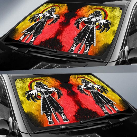 Kyoujurou Rengoku Car Sunshade Custom Car Accessories - Gearcarcover - 2