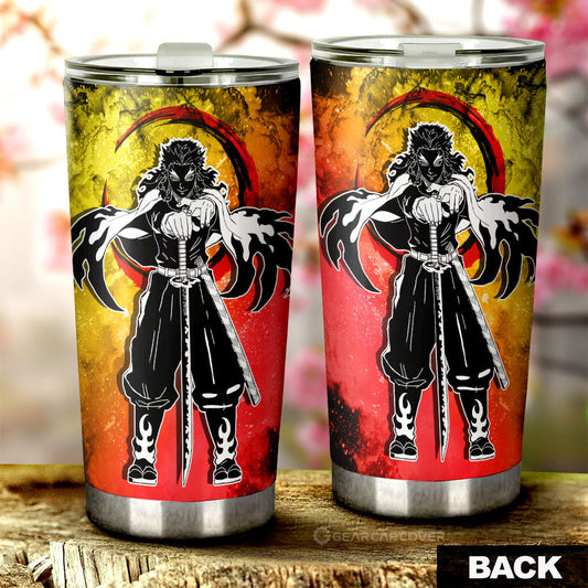 Kyoujurou Rengoku Tumbler Cup Custom Car Accessories - Gearcarcover - 2