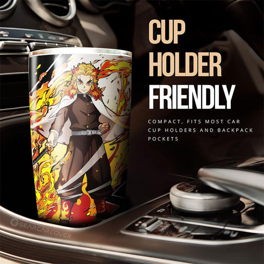 Kyoujurou Rengoku Tumbler Cup Custom Car Accessories - Gearcarcover - 2