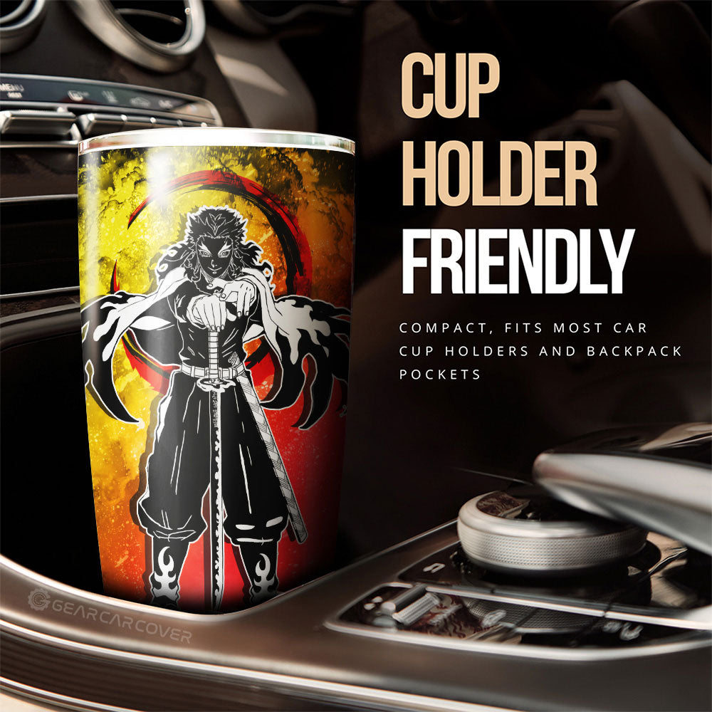 Kyoujurou Rengoku Tumbler Cup Custom Car Accessories - Gearcarcover - 3