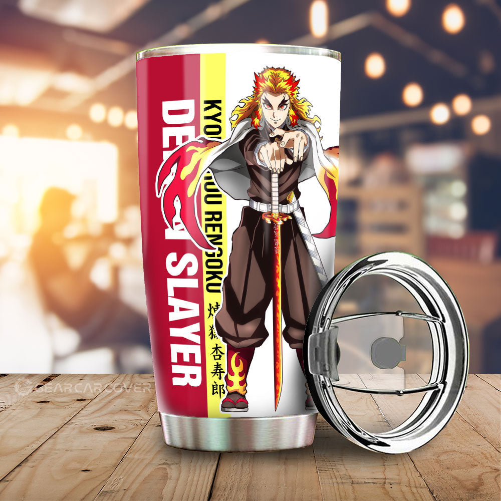 Kyoujurou Rengoku Tumbler Cup Custom - Gearcarcover - 1