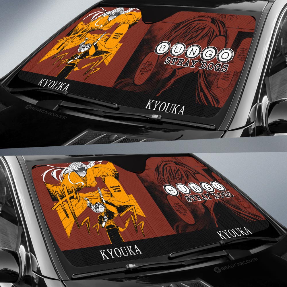 Kyouka Izumi Car Sunshade Custom Car Interior Accessories - Gearcarcover - 3