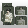 L Lawliet Car Floor Mats Custom Death Note - Gearcarcover - 1