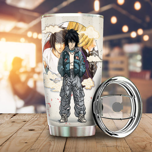 L Lawliet Tumbler Cup Anime Collection - Gearcarcover - 1