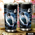 L Lawliet Tumbler Cup Custom Death Note Car Accessories - Gearcarcover - 3