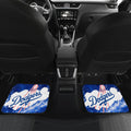LA Dodgers Mix Panda and Dolphin Car Floor Mats Custom Car Accessories - Gearcarcover - 3