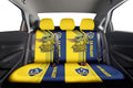 LA Galaxy Car Back Seat Covers Custom Car Accessories - Gearcarcover - 2