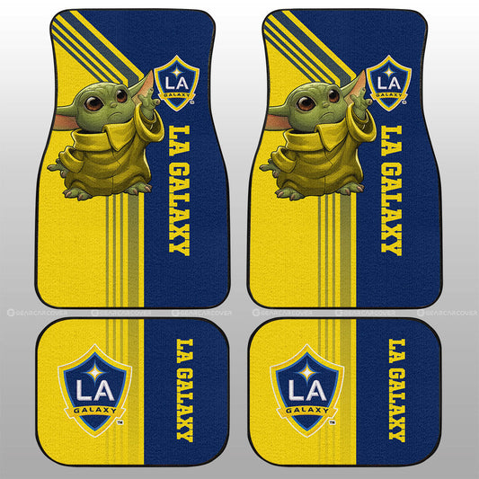 LA Galaxy Car Floor Mats Custom Car Accessories - Gearcarcover - 1