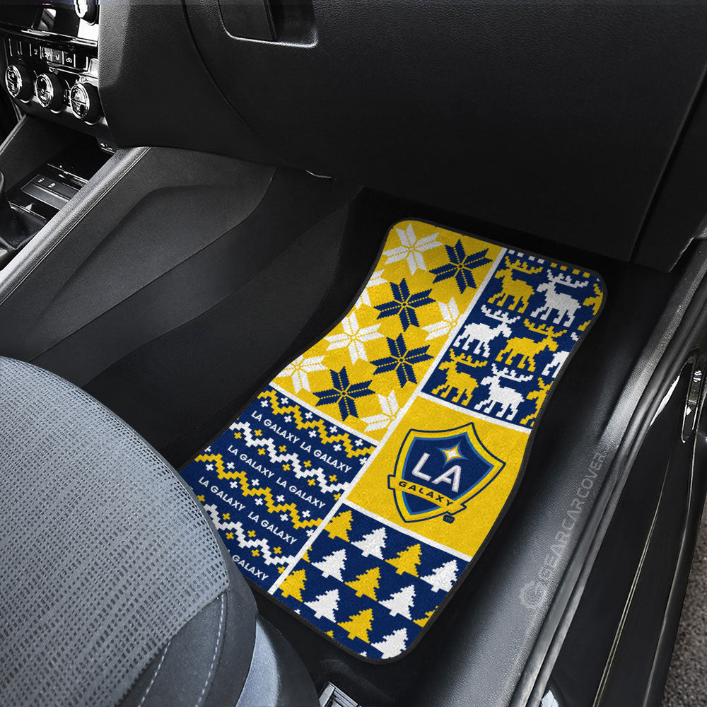 LA Galaxy Car Floor Mats Custom Ugly Style Car Accessories - Gearcarcover - 3