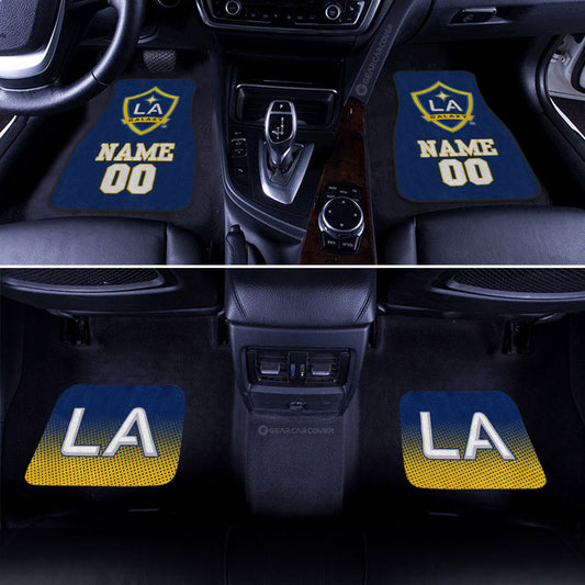 LA Galaxy Car Floor Mats Sporty Team Collection - Gearcarcover - 2