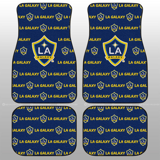 LA Galaxy Car Floor Mats Sporty Team Collection - Gearcarcover - 1
