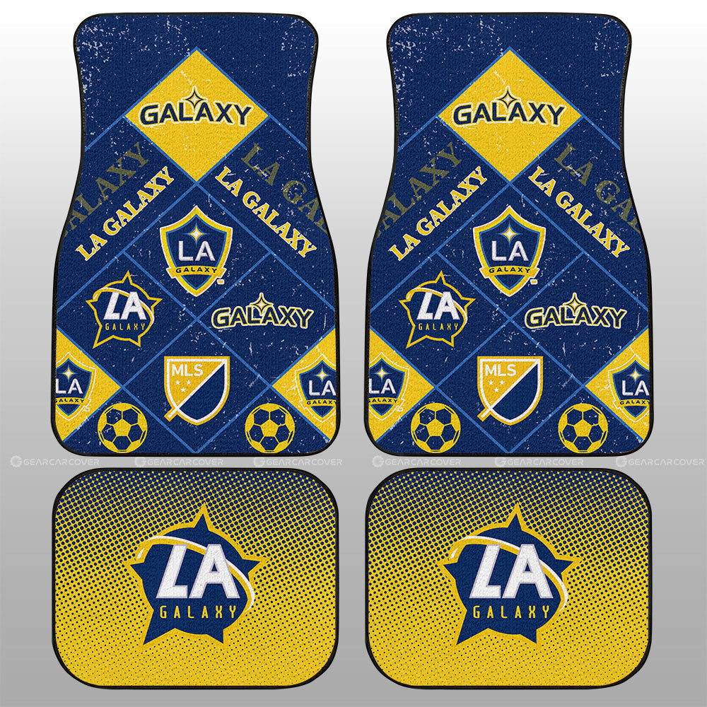 LA Galaxy Car Floor Mats Sporty Team Collection - Gearcarcover - 1