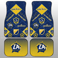 LA Galaxy Car Floor Mats Sporty Team Collection - Gearcarcover - 1