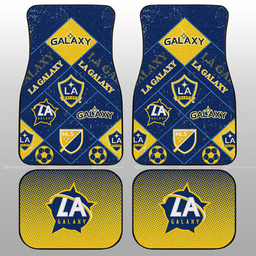 LA Galaxy Car Floor Mats Sporty Team Collection - Gearcarcover - 1