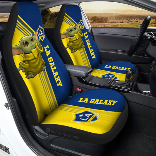LA Galaxy Car Seat Covers Baby Yoda Car Accessories - Gearcarcover - 2