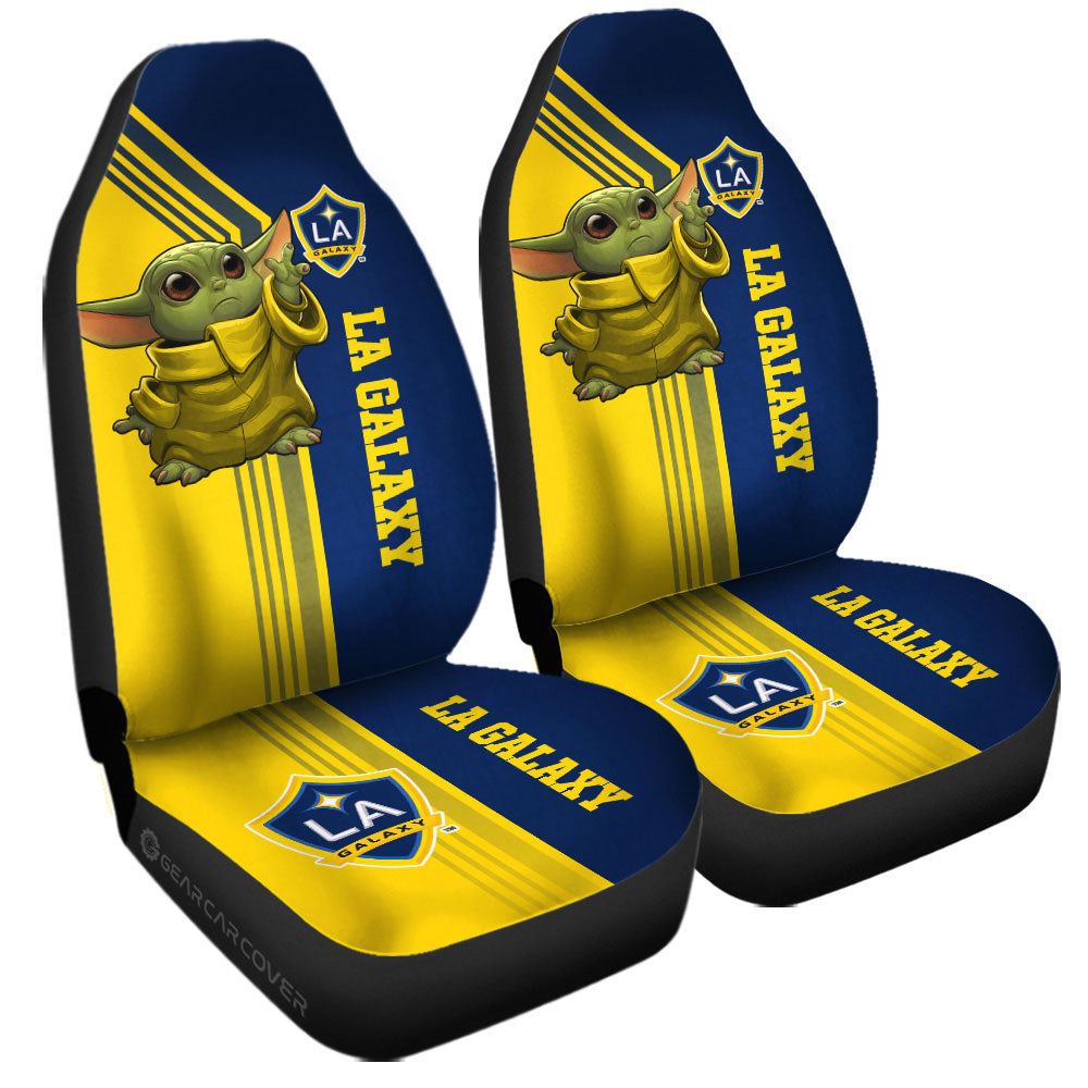 LA Galaxy Car Seat Covers Baby Yoda Car Accessories - Gearcarcover - 3
