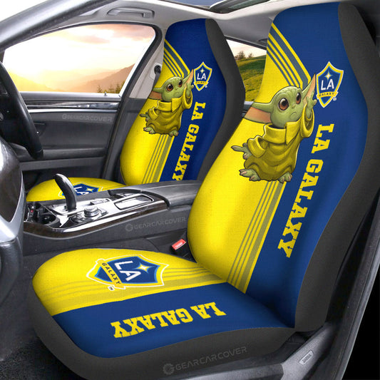 LA Galaxy Car Seat Covers Baby Yoda Car Accessories - Gearcarcover - 1